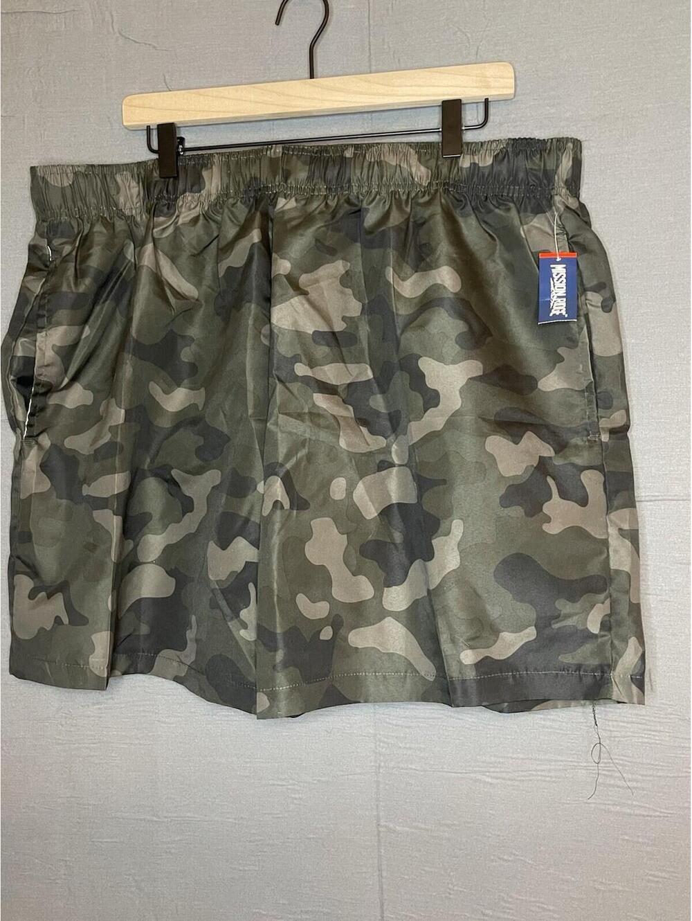 Mission Ridge Camo Swim Trunks Lined Cargo Board Shorts NWT  Men’s 2XL